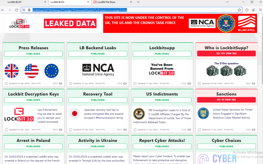 Feds Seize LockBit Ransomware Websites, Offer Decryption Tools, Troll Affiliates