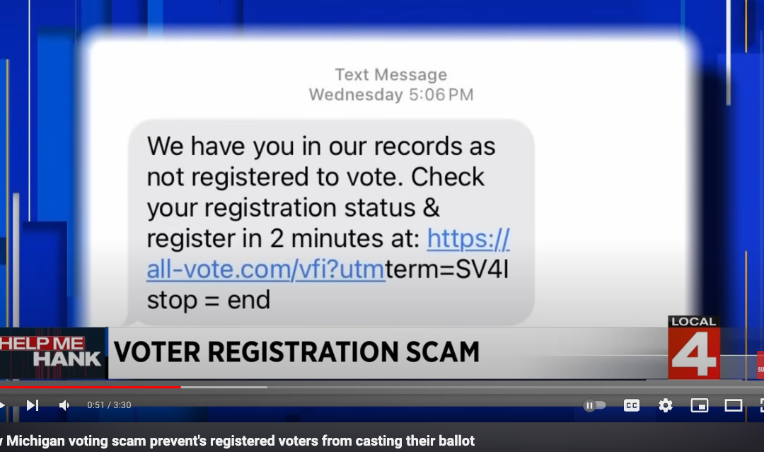 When Get-Out-The-Vote Efforts Look Like Phishing