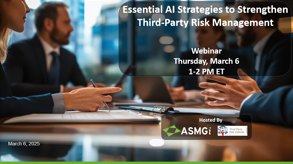 Essential AI Strategies to Strengthen Third Party Risk Management