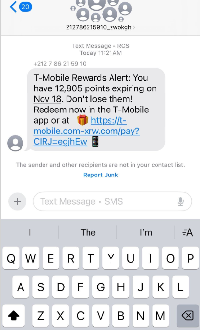 SMS Phishers Pivot to Points, Taxes, Fake Retailers